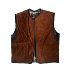 Brown Suede Classic Vest