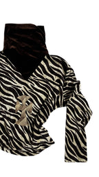 Zebra Desenli T-Shirt
