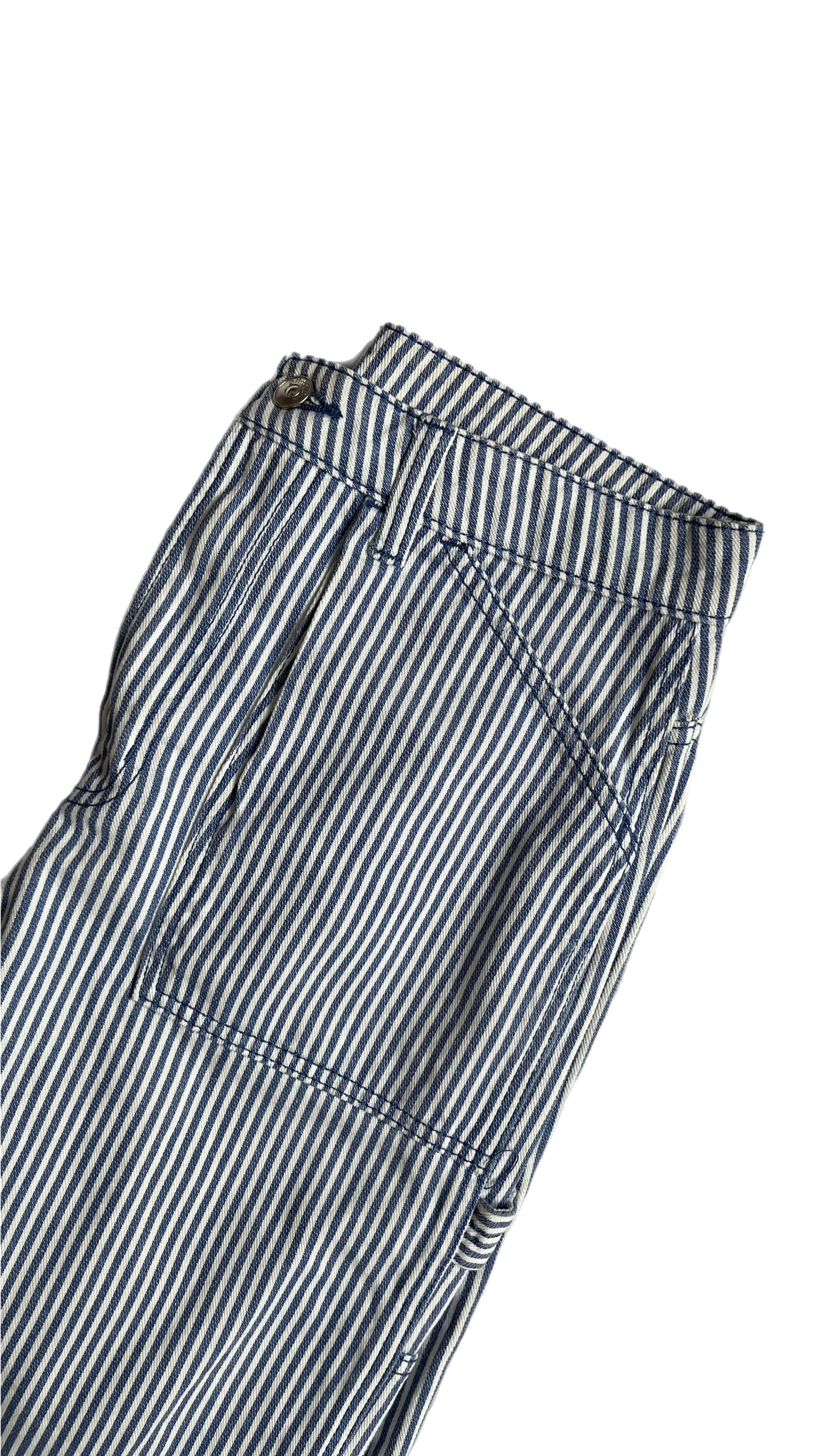 Mavi Çizgili Pantolon