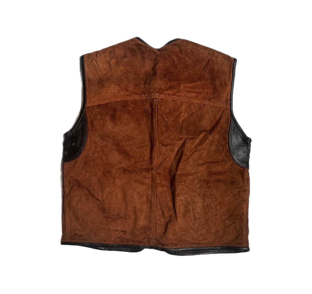 Brown Suede Classic Vest