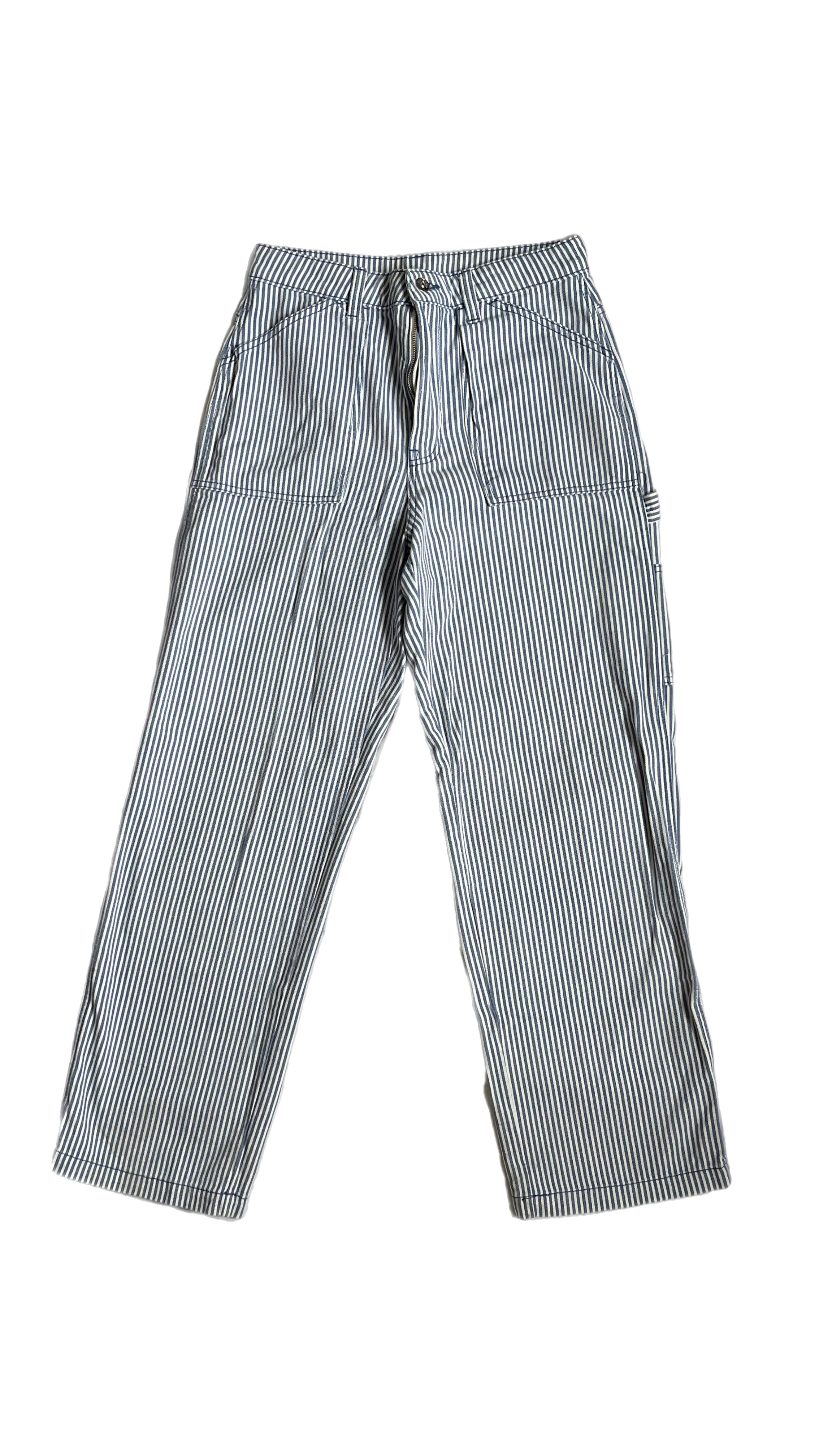 Mavi Çizgili Pantolon