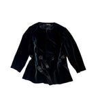Velvet Waist-Tie Jacket