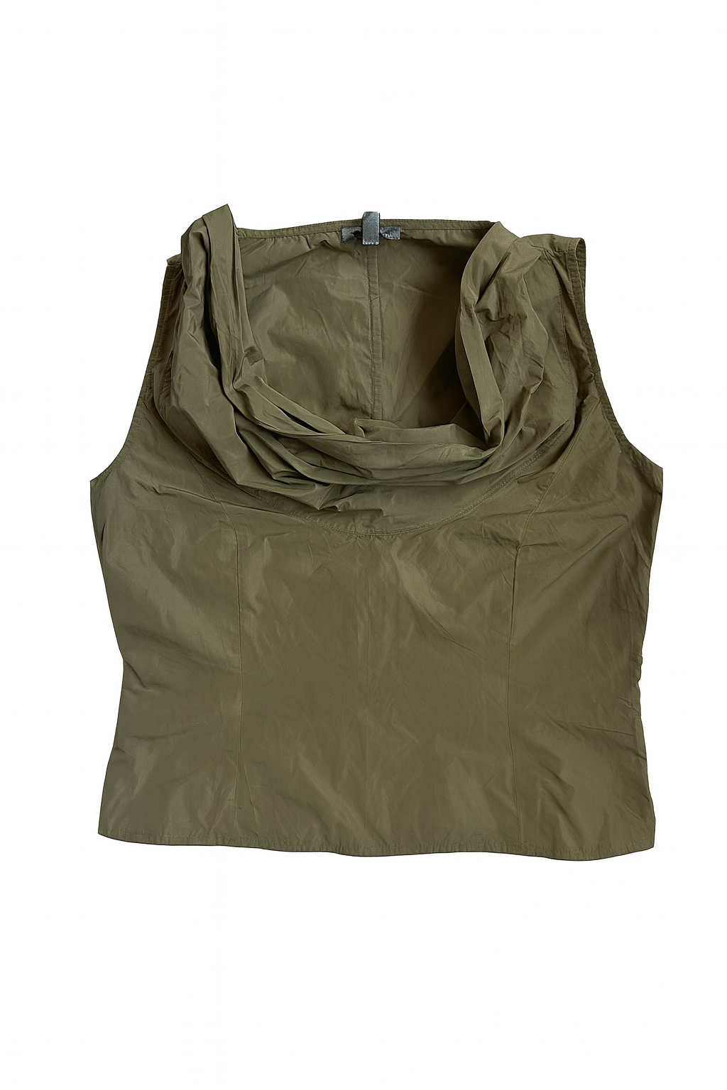 Haki Paraşüt Kumaş Üst