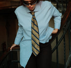 Çizgili Desenli Kravat