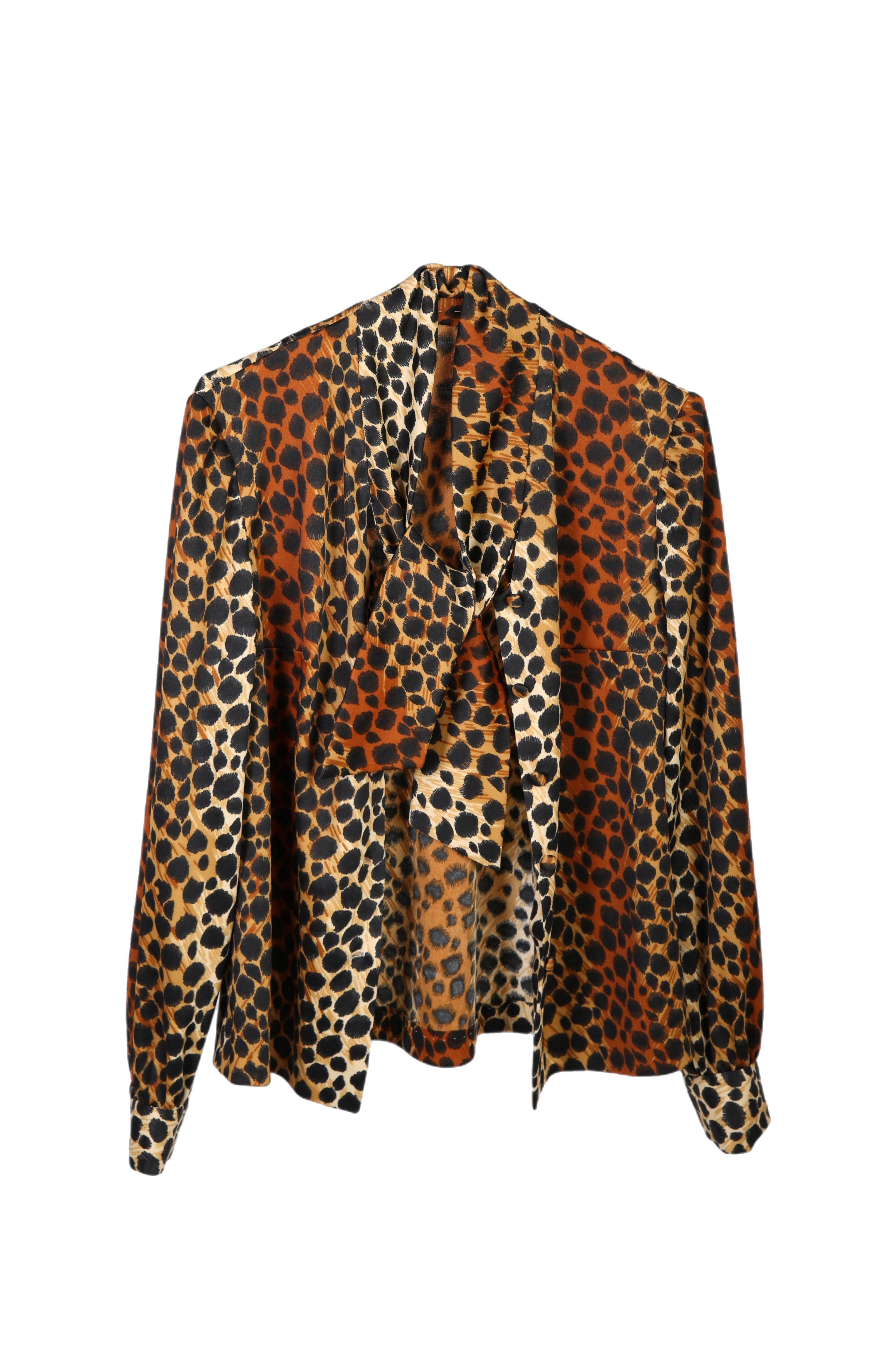 Leopar Desenli Gömlek
