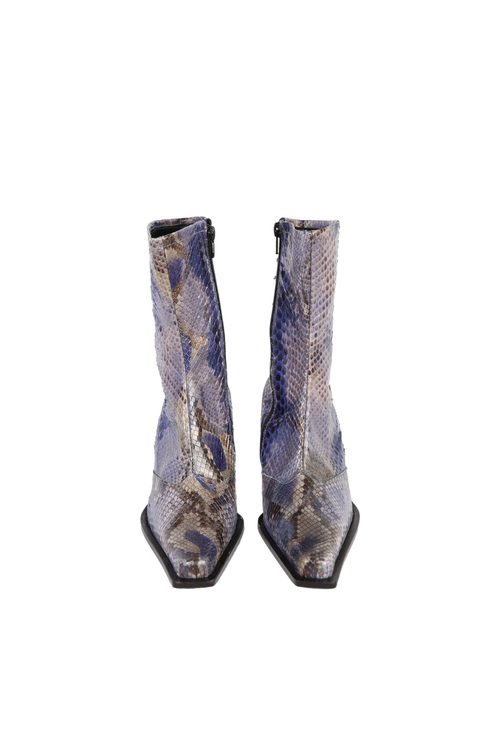 Yılan Derisi Desenli Çizme