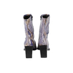 Yılan Derisi Desenli Çizme