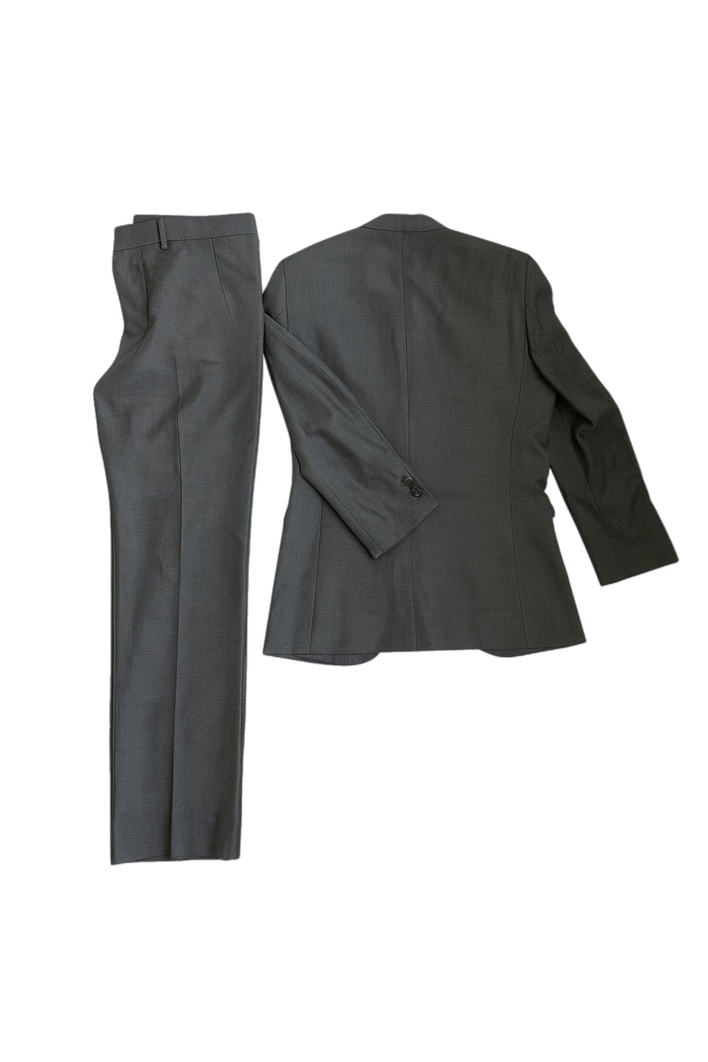 Gri Blazer Ceket Takım