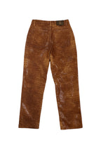 Yılan Derisi Desenli Pantolon